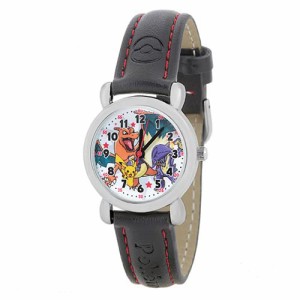 [？サン・フレイム] 腕時計 J-アクシス ポケモンウォッチ PM-HB03-BK ブラック