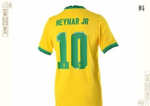 ネイマール サッカーユニフォーム ブラジル代表 ホーム 上下セット 背番号10 レプリカサッカーユニフォーム 子供用 ジュニア GV オリジナ