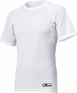 [デサント] 46％OFF 野球 アンダーシャツ 丸首 半袖 STD-721B ウェア ウエア 野球用品 スワロースポーツ WHT(ホワイト) S