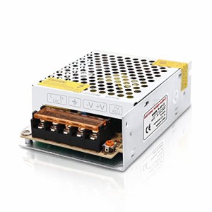 スイッチング電源 AC DC12V コンバーター 安定化電源 12V 電源装置 直流 変換器 変圧器 電源スイッチ 安全保護 回路 装置 (12V 5A)