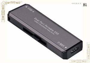 ロジテック ポータブルSSD 500GB 高速 外付け type-C type-A 両対応 テレビ録画 TV USB-C typeC 読込速度1000MB/秒 PS5/PS4動作確認済 ス