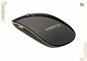 Bluetooth マウス, FENIFOX 無線 マウス ワイヤレス 静音小型薄型 携帯 人間工学 音がしない 光学式 Mouse Laptop Computer PC Mac 用 - 