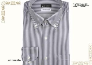 [アイシャツ] i-shirt 完全ノーアイロン ストレッチ 超速乾 レギュラーフィット 長袖 アイシャツ ワイシャツ メンズ ネイビー 新レギュラ