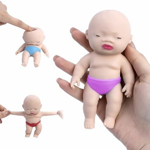 アグリーベイビーズ 赤ちゃんスクイーズ 可愛い アグリーベイビーズ 玩具 ストレス解消 発散 人形 おもちゃ 子供 グッズ マインドリリー