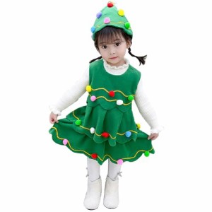 [Lalapala] クリスマス 衣装 子供 サンタコスチューム キッズ サンタコスプレ サンタ服 コスプレ 子供用 女の子 男の子 サンタクロース 