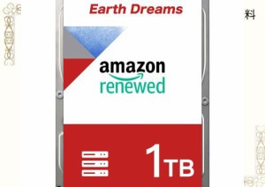 Earth Dreams内蔵 HDD 1TB 3.5インチ NAS丶パソコンPC丶サーバー対応 7200回転 ハードディスク 保証1年(整備済み品)