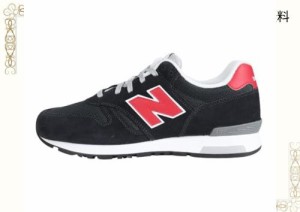 [ニューバランス] new balance スニーカー スポーツシューズ ML565BR1 D （ブラック×レッド/２６．５/Men’s）