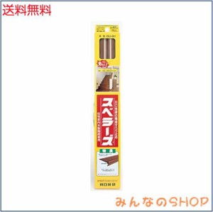 川口技研 階段用すべり止め スベラーズ 一般 室内用 SU-BR 670mm 茶 14本入