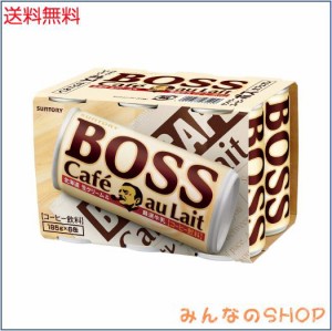 サントリー ボス カフェオレ (185g×6缶)×5個
