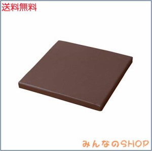 山善(YAMAZEN) プレイマット 60×60cm 正方形 ダークブラウン IRM-6060B(DBR)