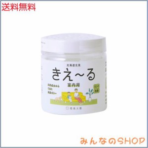 環境大善 きえ~る 消臭剤 部屋用 お徳用 置き型 ゼリータイプ ミントの香り 抗菌 無色透明 天然成分100% 日本製 H-KJ-480M