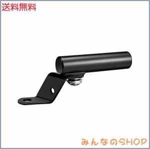 KEMIMOTO バイク ハンドル クランプバー 原付 マルチバー ミラーマウント 有効長さ73mm アルミ製 錆止め マルチホルダー 汎用品 ミラーに