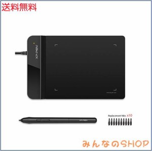 XPPen ペンタブレット ペン入力 OSU!専用 XPPenペンタブ お絵描き入門モデル Sサイズ ブラック StarG430S