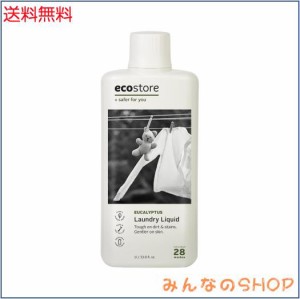 ecostore(エコストア) ランドリーリキッド 【ユーカリ】 1L 洗濯用 液体 洗剤