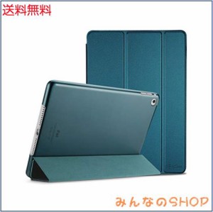 ProCase iPad Air 2(2014発売)ケース スマート 超スリム スタンド フォリオ保護ケース 半透明フロスト バックカバー 対応端末：Apple iPa