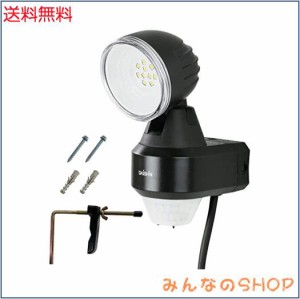 大進 センサーライト 屋外 led コンセント 人感 防水 玄関 ベランダ 簡単 取り付け 防犯 DLA-N4T100 AC 100V 人感センサーライト 屋外 外