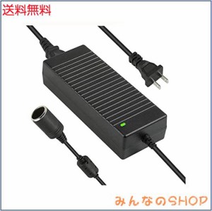 PANASONN AC-DC 電源変換 シガーソケット コンセント 12V acアダプター 10A 120W 車コンバーター 車用品を家庭用へ変換 100-220V 50/60HZ