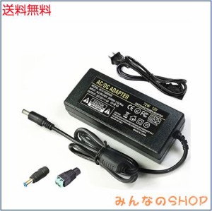 Geluorui ACアダプター 12V 6A 電源アダプター 72W DC12v 5A 4A スイッチング電源 LED テープライト・ビデオ・防犯カメラ・監視カメラ給