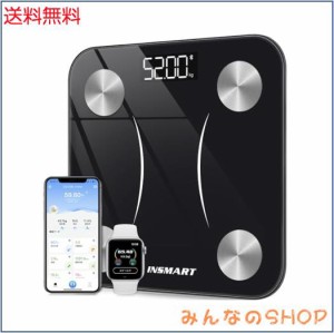 【体重計】INSMART 体脂肪計・体組成計 13項目測定可能 体重計 スマホ連動 ヘルスメーター 人気 体重計 Bluetooth対応 260H(日本語対応AP