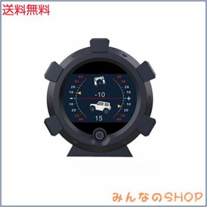 OBEST X95 多機能メーター コンパス GPS スピードメーター自動車傾斜計 スピードメーター 車両角度勾配計 オフロード専用5Ｖ-28Ｖ