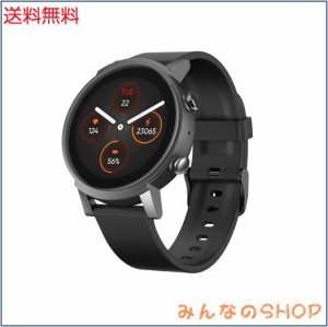 TicWatch E3 Wear OS by Google スマートウォッチ Snapdragon Wear 4100 電話発着信 GPS内蔵 睡眠トラッキング IP68防水 軽量 iOS/Androi