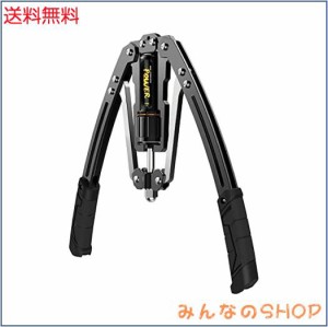 POLION アームバー 油圧式 エキスパンダー 筋トレグッズ 大胸筋 筋トレ 10〜200kg調整可能 トレーニング器具 腹筋 手首 胸筋 背筋 三頭筋