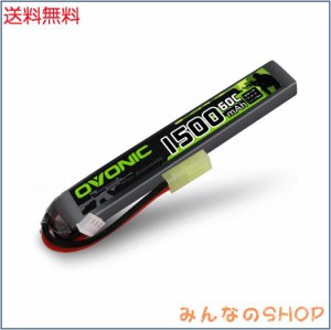 Ovonic Lipo Battery 7.4v 1500mah 2s1p リポバッテリー TAMIYA PLUGのリチウム電池 タミヤプラグ付き多種類の電動玩具に適用 最高放？倍