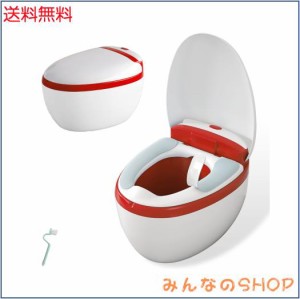 X XUNTAO【新設計 子供シミュレーション おまる】トイレトレーニング ベビートイレ 子供用便座 子供用トイレ 補助便座 携帯トイレ 滑り止