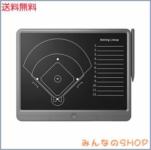 GIGART 野球 作戦ボード 15インチ 作戦ボード 野球作戦ボード ロック機能搭載 野球 作戦板 専用ペン付き 作戦盤 戦術ボード 電子作戦ボー