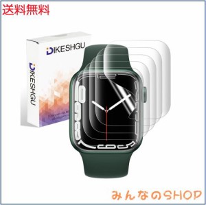 DIKESHGU Apple Watch Series 6/SE/5/4 用フィルム 44mm アップルウォッチ Series 6/SE/5/4用 液晶保護フィルム 24時間自動修復技術 TPU