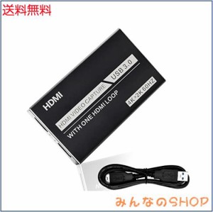 BotthHealth 4K HDMI キャプチャーボード ビデオ ゲームキャプチャー USB3.0 60fps パススルー フルHD ビデオキャプチャー 内蔵 ゲーム実