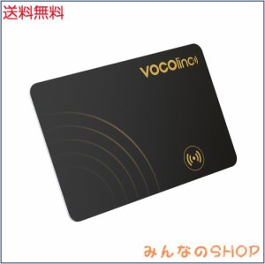 VOCOlinc 紛失防止タグ カード 超薄(1.6mm) 紛失防止トラッカー (iOSのみ対応) 忘れ物防止 タグ スマートタグ Bluetooth トラッカー アイ