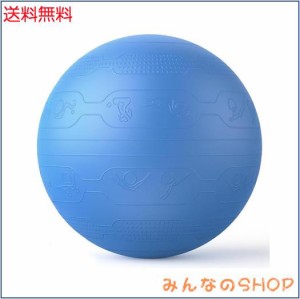 PROIRON バランスボール 65cm ばらんすぼーる トレーニングガイドパターン付き 厚い ジムボール バランスボール 椅子 スポーツ 耐荷重300