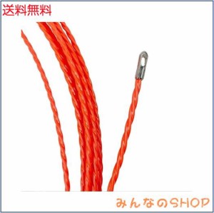 通線 ワイヤー 30m 入線専用ワイヤー スチールワイヤー 通線 ロッド径 4.5mm (30M)