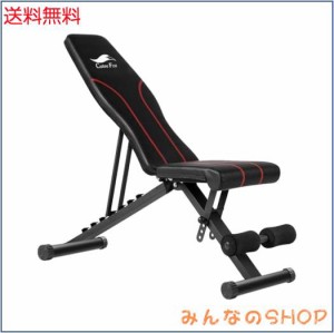 トレーニングベンチ 【 耐荷重300kg 角度調整 組立簡単 】 ステディ インクラインベンチ デクラインベンチ 筋トレ 折り畳み ダンベルベン