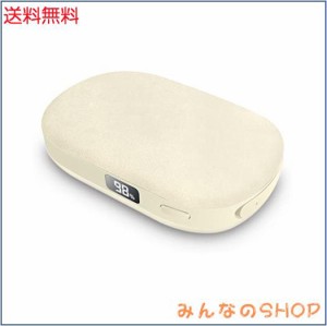 【2023冬新登場】Podick 充電式カイロ 8000mAh大容量 1台2役 モバイルバッテリー機能付き 3階段温度調節 5秒速熱 電気カイロ 両面発熱 PS