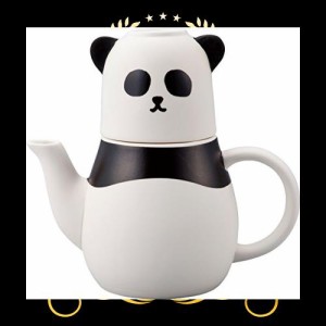 サンアート かわいい食器 「 パンダ 」 ティーポット＆カップ(1人用ティーセット) SAN2326