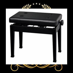 アルプス/日本製ピアノ椅子(高低自在タイプ)A-50/ブラック