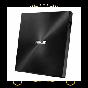 ASUS外付けDVDドライブ バスパワー/ポータブル/Win＆Mac/M-DISC2枚付属/USB2.0(USB3.0搭載PCでも利用可)/ブラック SDRW-08U7M-U/BLK/G/AS