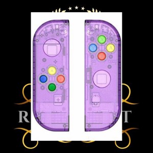 ZOYUBS Nintendo Switch ニンテンドースイッチ Joy-Con カラー置換ケース代わりケース 外殻 Nintendo Switch Joy-Con 交換ケース ボタン