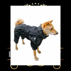 ASMPET 犬 服 秋冬 防寒 コート 防水 防雪 ドッグウェア ペット服 冬用 防寒服 犬 コート 防風 ペット服 犬 服 レインコート 着せやすい 