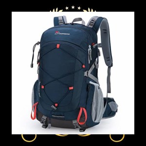 [マウンテントップ] バックパック 40L リュック 登山 ザック アウトドア 旅行用 バッグ リュックサック 防水 軽量 レインカバー付き ブル