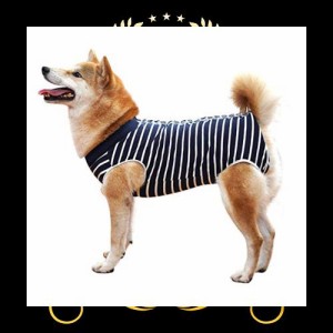 犬用 手術後服 犬術後ウェア 術後保護服 エリザベスカラーに代わる介護服 メス オス兼用 避妊 離乳 傷舐め防止 傷口保護 皮膚保護術後服 