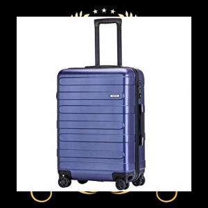 (ヴィヴィシティ) スーツケース キャリーバッグ キャリーケース 機内持込可 大容量 大型軽量 8輪 静音 TSAロック搭載 100%PC （Lサイズ 