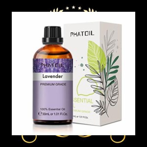 PHATOIL ラベンダー アロマオイル 30ML エッセンシャルオイル ラベンダーオイル 精油