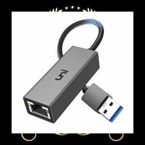 USB LAN 変換アダプター USB3.0 [1000Mbps高速通信] Switch対応 uniAccessories 有線LANアダプター アルミ製 ギガビット イーサネットア