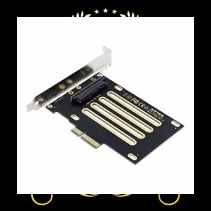 Chenyang U.3 SSD U3キット SFF-8639 - PCI-E 4.0 X4 レーンホストアダプター マザーボード PM1735 NVMe PCIe SSD用