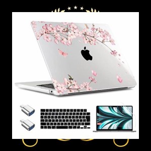 CAMPLALAケース 2023年モデル MacBook Air 15インチ 新型 A2941 M2チップ対応 ハードシェルケース＆キーボードカバー＆画面プロテクター