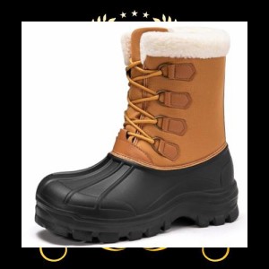 [NEARDREAM] スノーブーツ メンズ 防水 防寒 雪 冬 ハイカット 靴 スノーシューズ 防滑 軽量 snow boots men 裏起毛 ボアブーツ