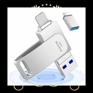 「アプリ不要 初心者向け」usbメモリ 128gb フラッシュメモリ phone usbメモリ USB3.0高速 アンドロイド用 IOS/Android/PC/MAC対応 スマ